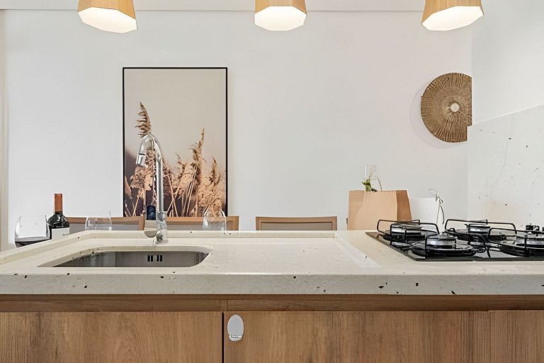 Ap. 20metrosCatedral Pedra|Centro|02Qtos|07Pessoas