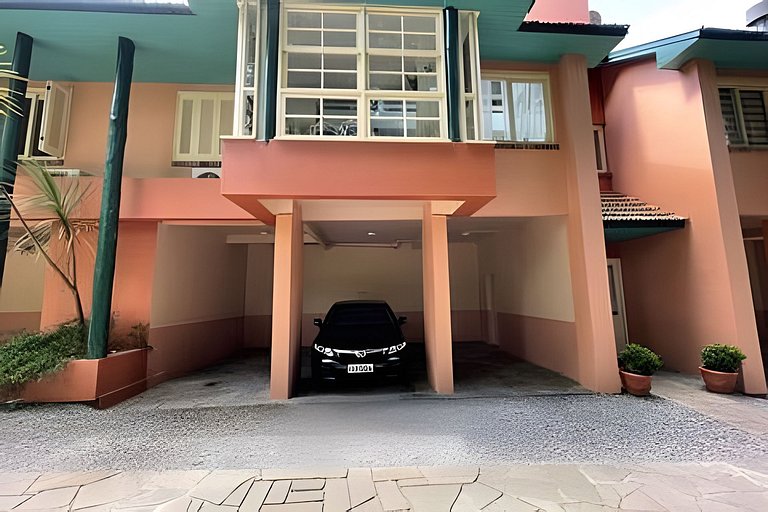 Apto Familiar|7 hospedes|2Q|Condominio|Lareira