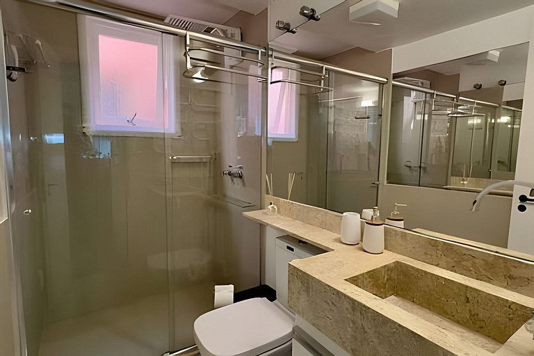 Apto Familiar|7 hospedes|2Q|Condominio|Lareira