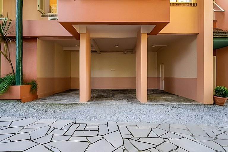 Apart 500 m Lago Negro |Vista Jardim | Lareira
