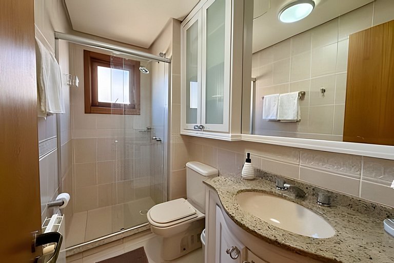 Ap. Central Gramado à Pé|02 Quartos|04Hóspedes