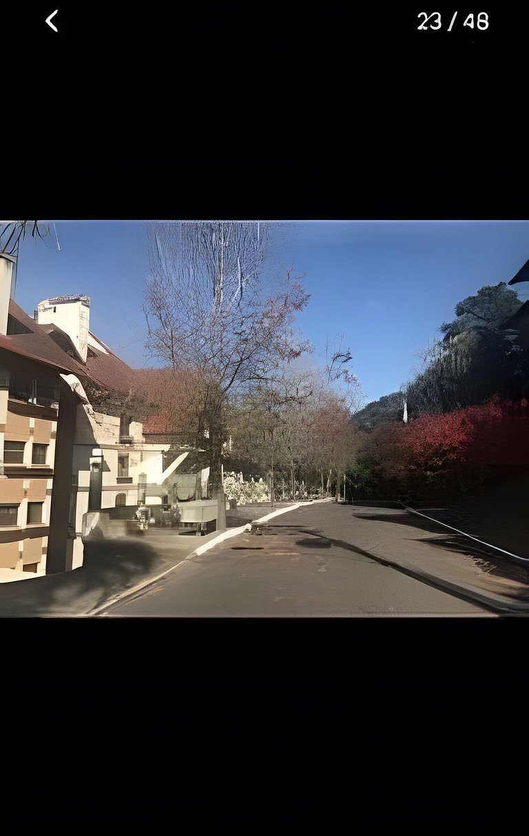 Vista Única Gramado|Próx. Centro|Lareira|5 Pessoas