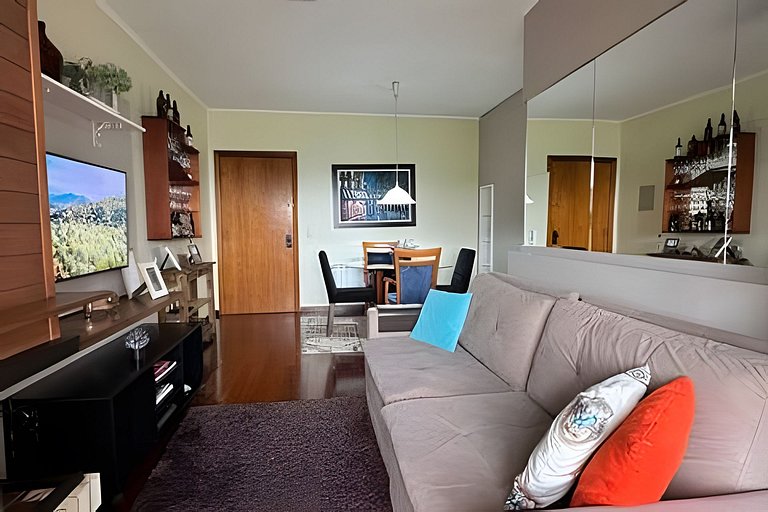 Vista Única Gramado|Próx. Centro|Lareira|5 Pessoas