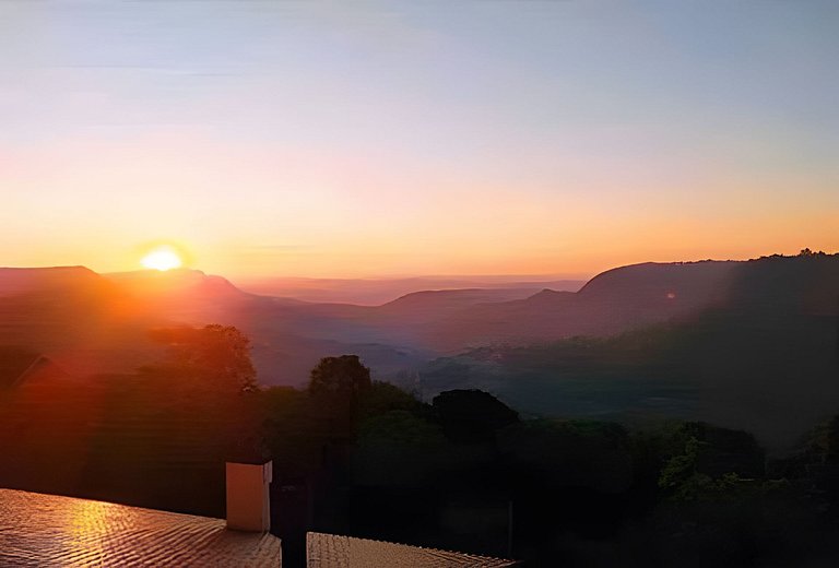 Vista Única Gramado|Próx. Centro|Lareira|5 Pessoas