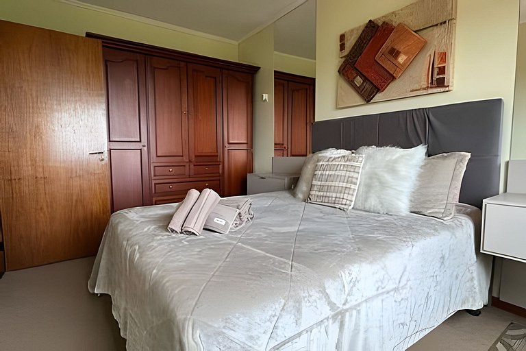 Vista Única Gramado|Próx. Centro|Lareira|5 Pessoas