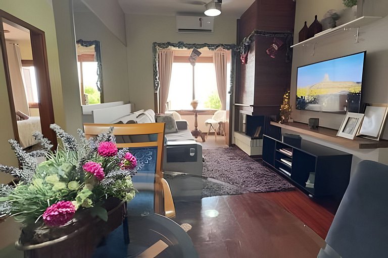 Vista Única Gramado|Próx. Centro|Lareira|5 Pessoas